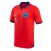 Camiseta Inglaterra Harry Maguire #6 Visitante Equipación Mundial 2022 manga corta